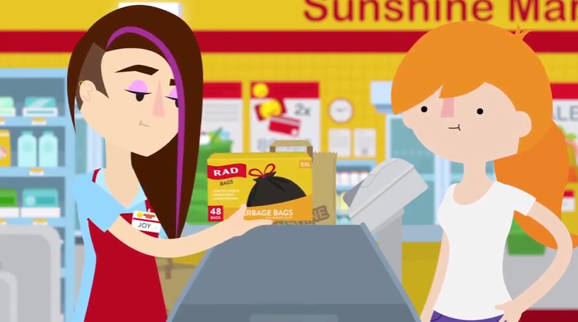 Screen Shot for How to Save on Groceries Video